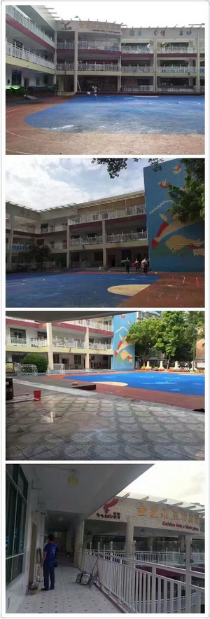 “金色未来幼儿园”大型除甲醛工程