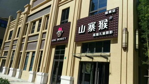 “山寨猴高端儿童摄影中心＂大型除甲醛项目
